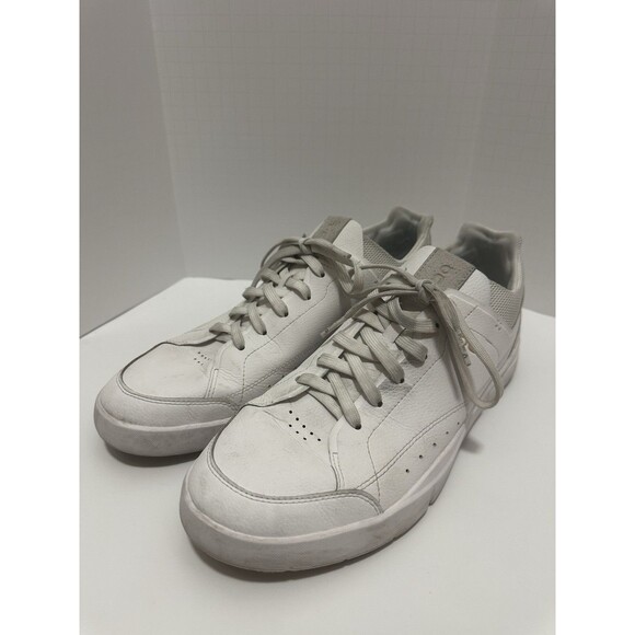 On The Roger Centre Court Mens Size 11 White Running Shoes Sneakers - Picture 3 of 14